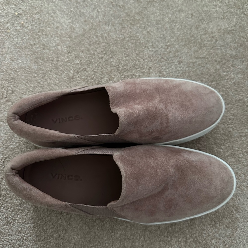 Vince Slip on Platform Sneakers